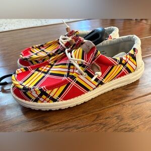 NWT Hey Dude Wally Caddy Shack Golf Slip On Shoes Men's 8